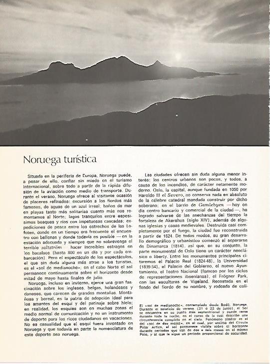 LAMINA 11034: El sol de medianoche desde Bodo Noruega