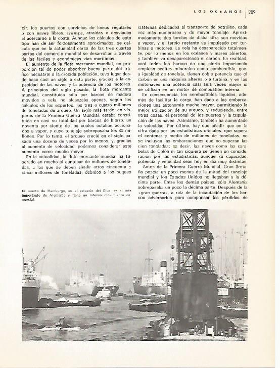LAMINA 11064: Puerto de Hamburgo Alemania