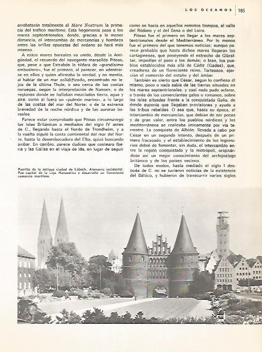 LAMINA 11072: Vista de Lubeck Alemania