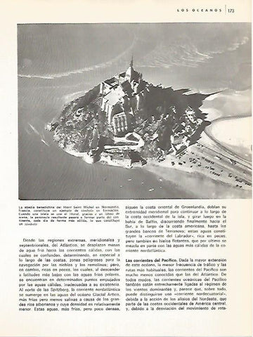 LAMINA 11076: Abadia de Mont Saint Michel en Normandia