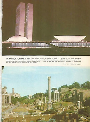 LAMINA 11085: Vista de Basilea y el Foro de Roma