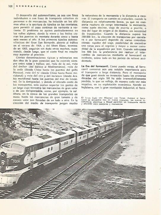 LAMINA 11091: El ferrocarril Texas Eagle