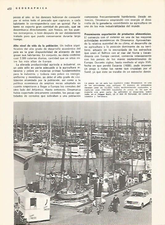 LAMINA 11121: Puerto pesquero en Dinamarca
