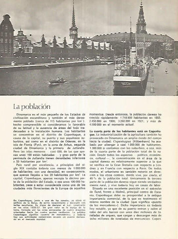 LAMINA 11126: Canal en Copenhague Dinamarca