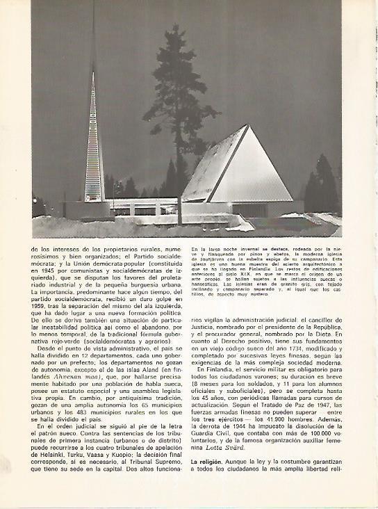 LAMINA 11135: Iglesia de Joutjarven Finlandia