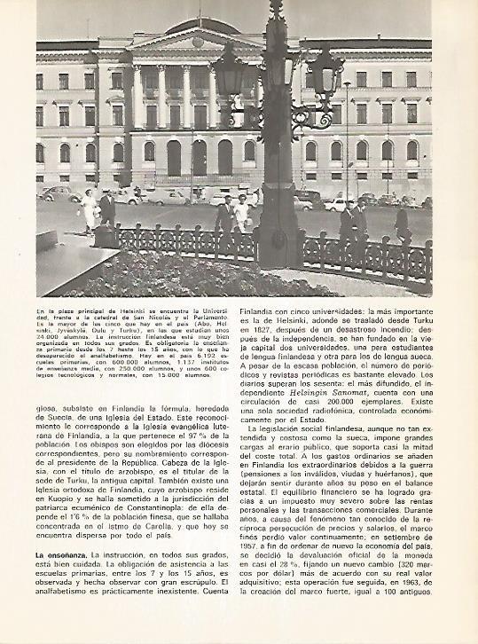 LAMINA 11137: Plaza principal de Helsinki Finlandia