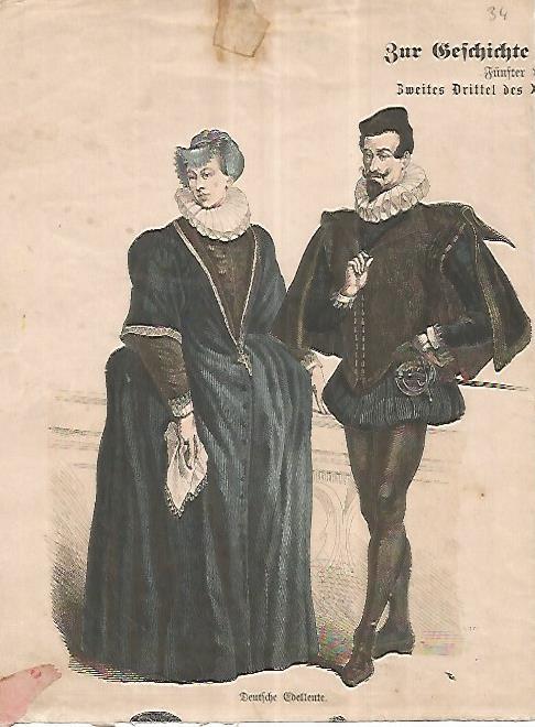 LAMINA 11171: Nobles de Alemania