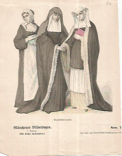 LAMINA 11178: Monjas benedictinas