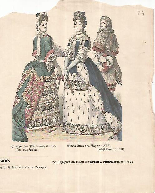LAMINA 11205: Maria Anna von Baher en 1694