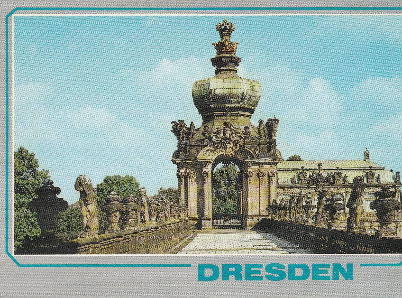 POSTAL B7405: DRESDEN: ZWINGER