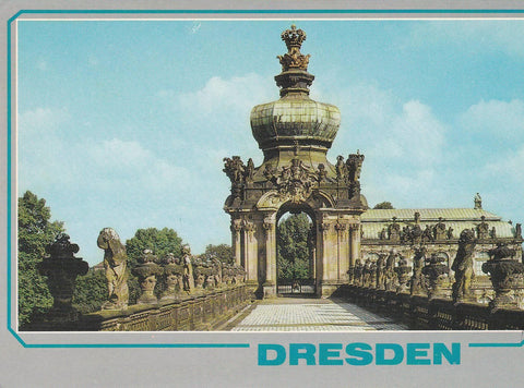 POSTAL B7405: DRESDEN: ZWINGER