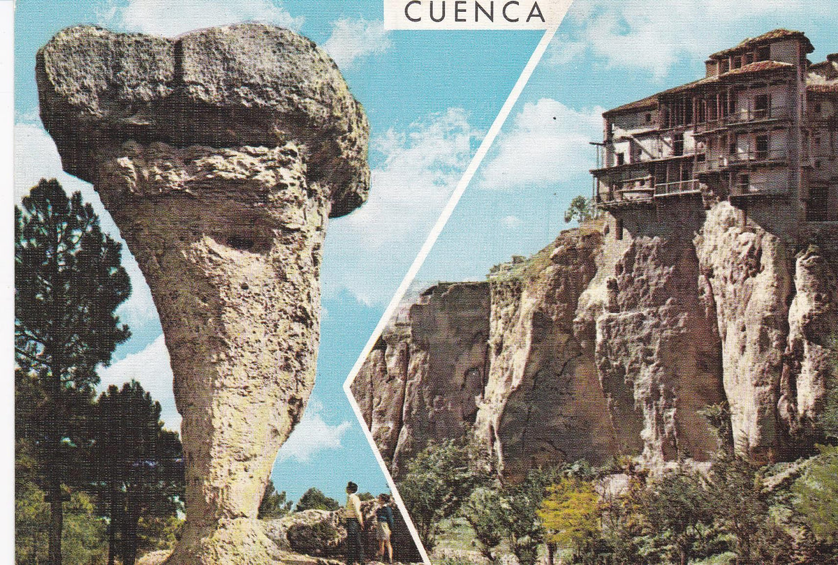 POSTAL B7406: CUENCA: CASAS COLGANTES