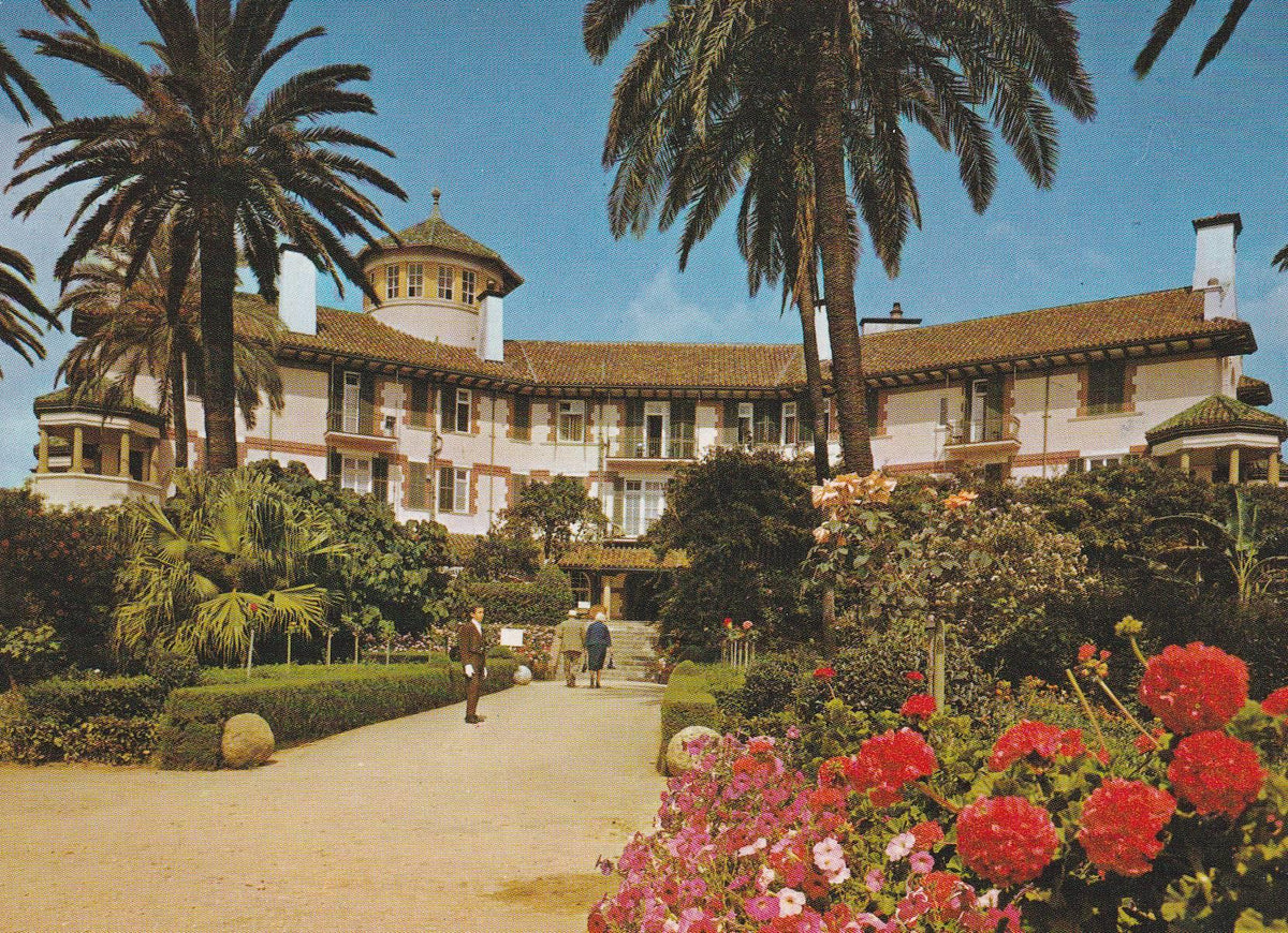 POSTAL B7407: ALGECIRAS: HOTEL REINA CRISTINA