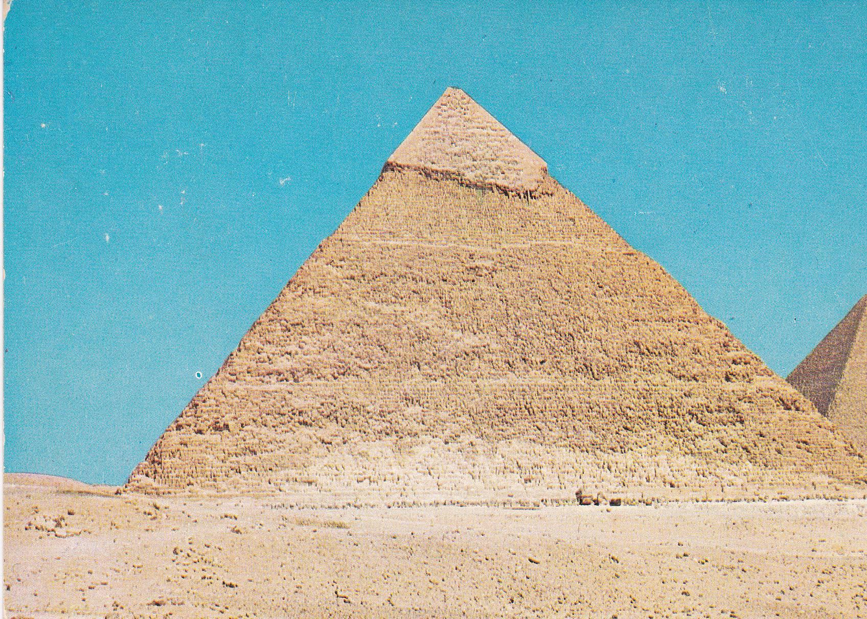 POSTAL B7415: EGIPTO: PIRAMIDE DE CHEFREN