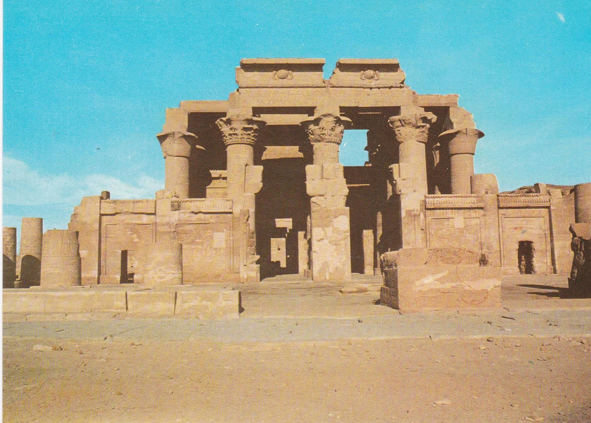 POSTAL B7432: EGIPTO: TEMPLO KOM-OMBO