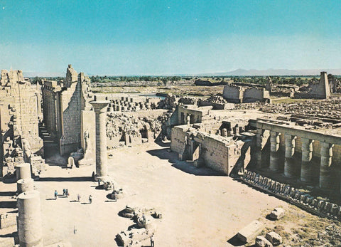 POSTAL B7435: EGIPTO: LUXOR. TEMPLO DE AMUN