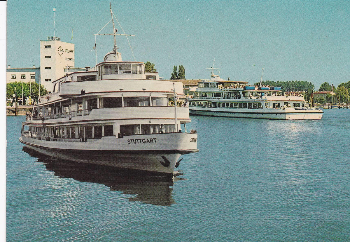 POSTAL B7443: LINDAU: KONSTANZ AM BODENSEE