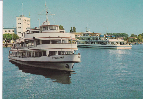POSTAL B7443: LINDAU: KONSTANZ AM BODENSEE