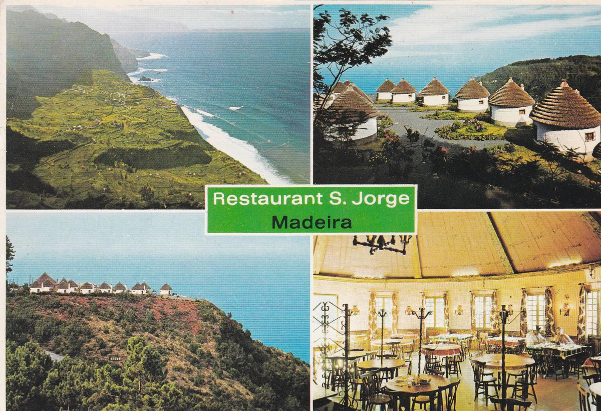 POSTAL B7459: MADEIRA: RESTAURANTE CABANA