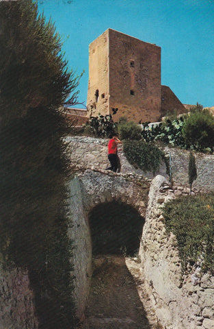 POSTAL B7490: ALICANTE: CASTILLO DE SANTA BARBARA