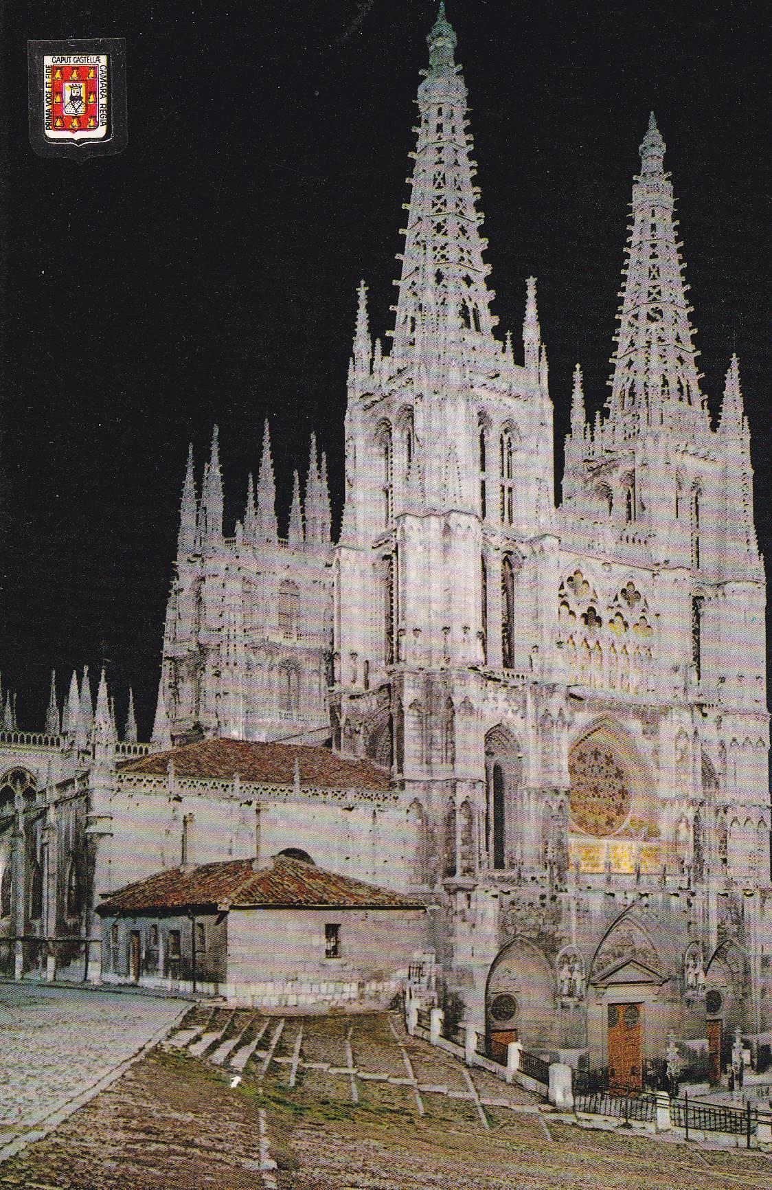 POSTAL B7498: BURGOS: LA CATEDRAL