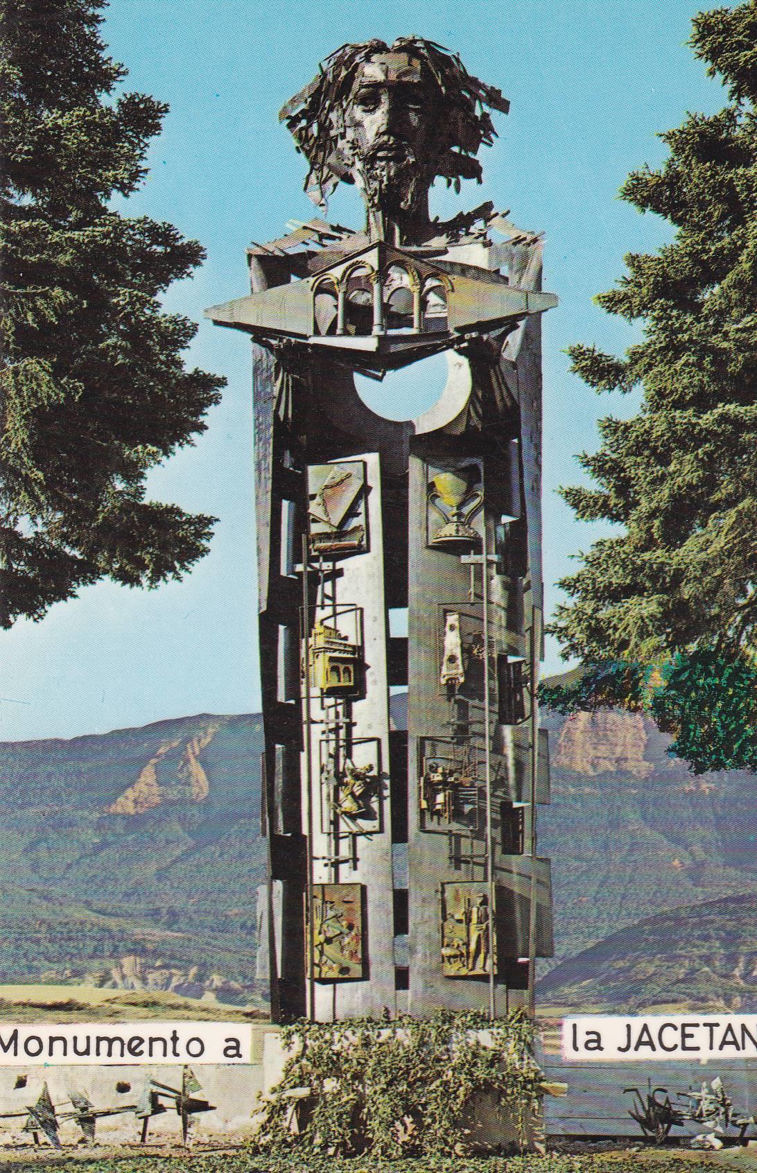 POSTAL B7506: HUESCA: JACA. MONUMENTO A LA JACETANIA