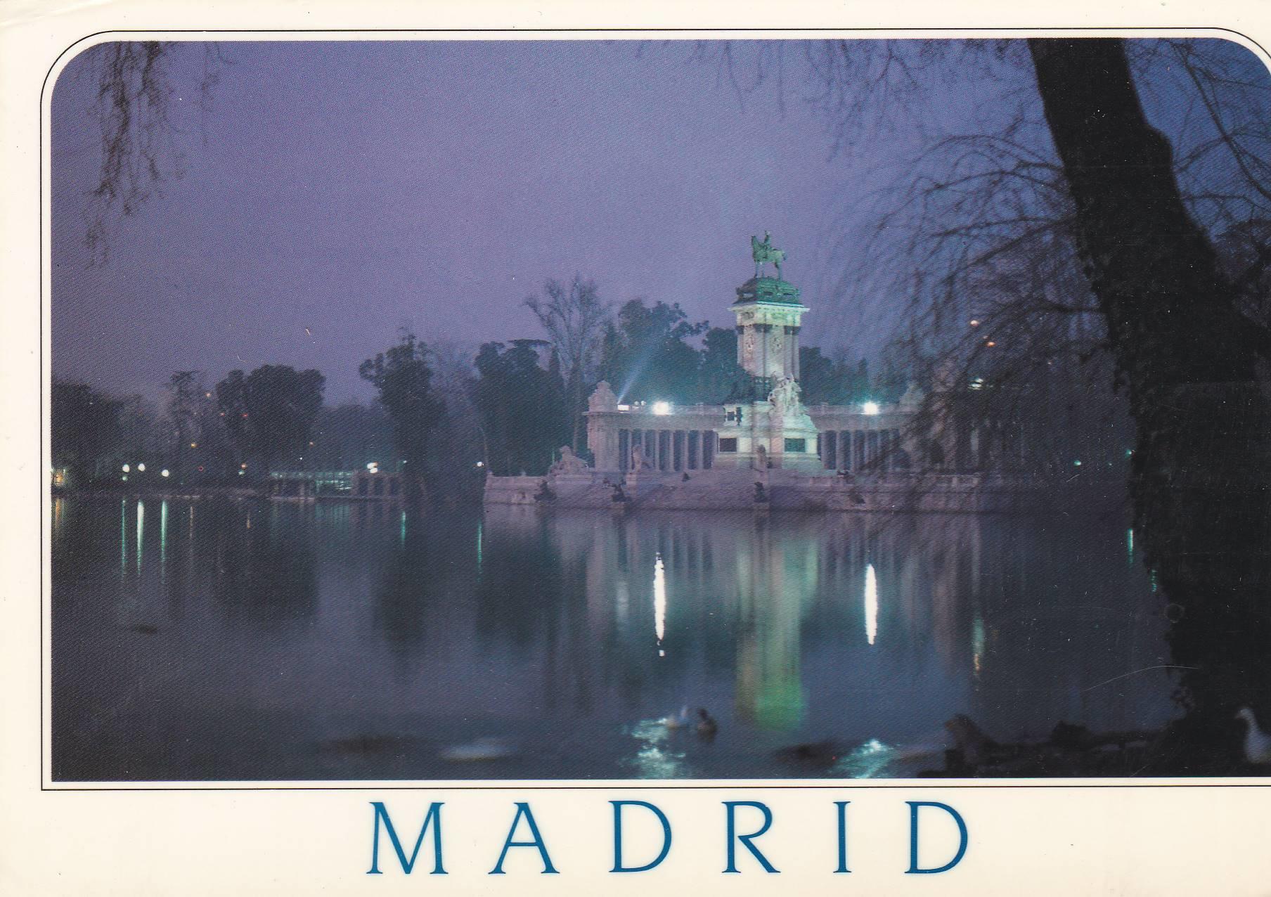 POSTAL B7509: MEDRID: PARQUE DEL RETIRO