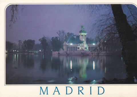 POSTAL B7509: MEDRID: PARQUE DEL RETIRO