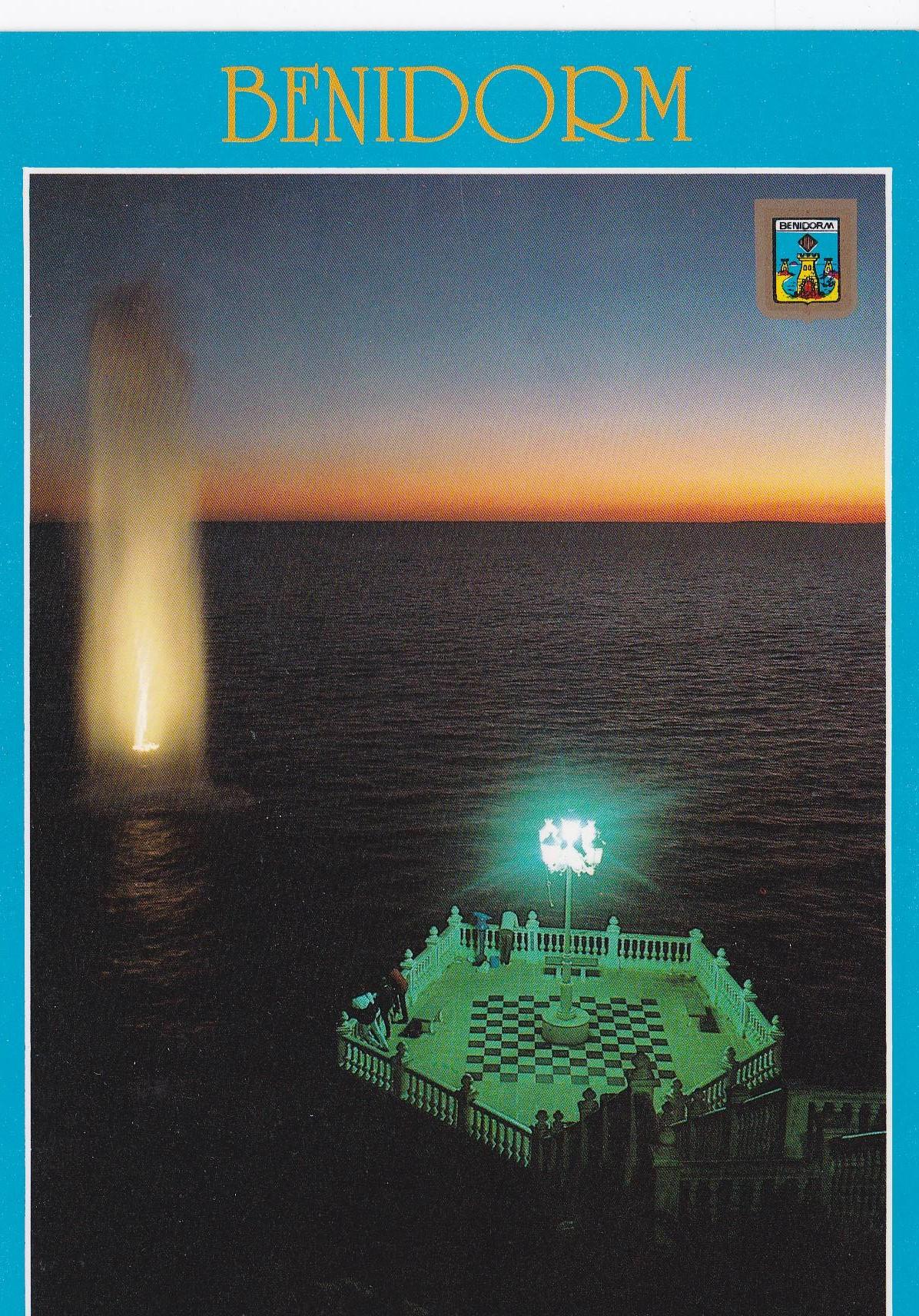 POSTAL B7519: BENIDORM: MIRADOR DEL CASTILLO