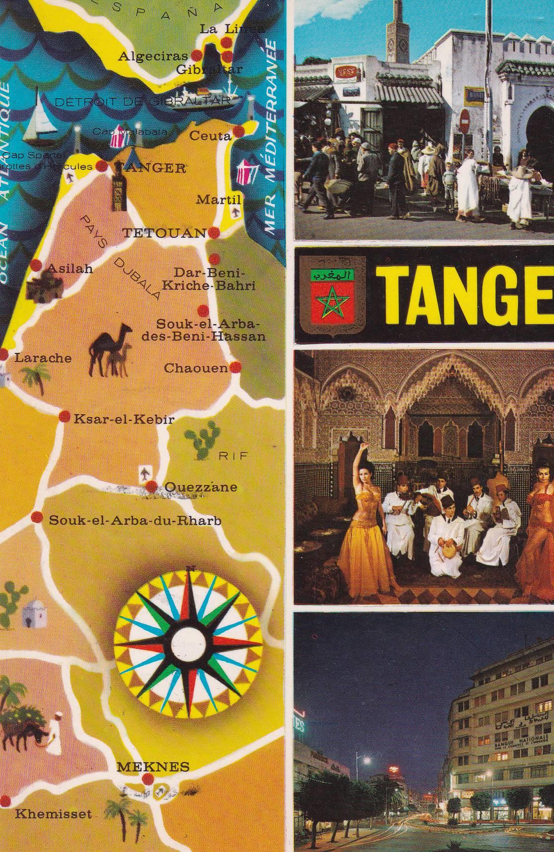 POSTAL B7524: TANGER: DIVERSOS ASPECTOS