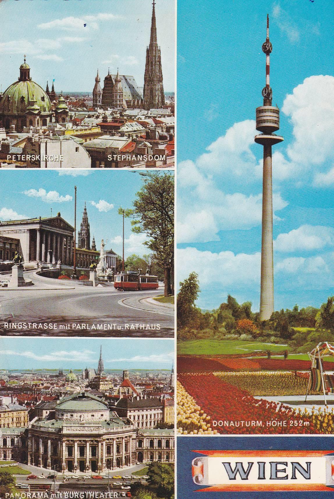 POSTAL B7526: VIENA: DIVERSOS ASPECTOS