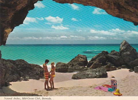 POSTAL B7553: BERMUDAS: CLUB MID-OCEAN