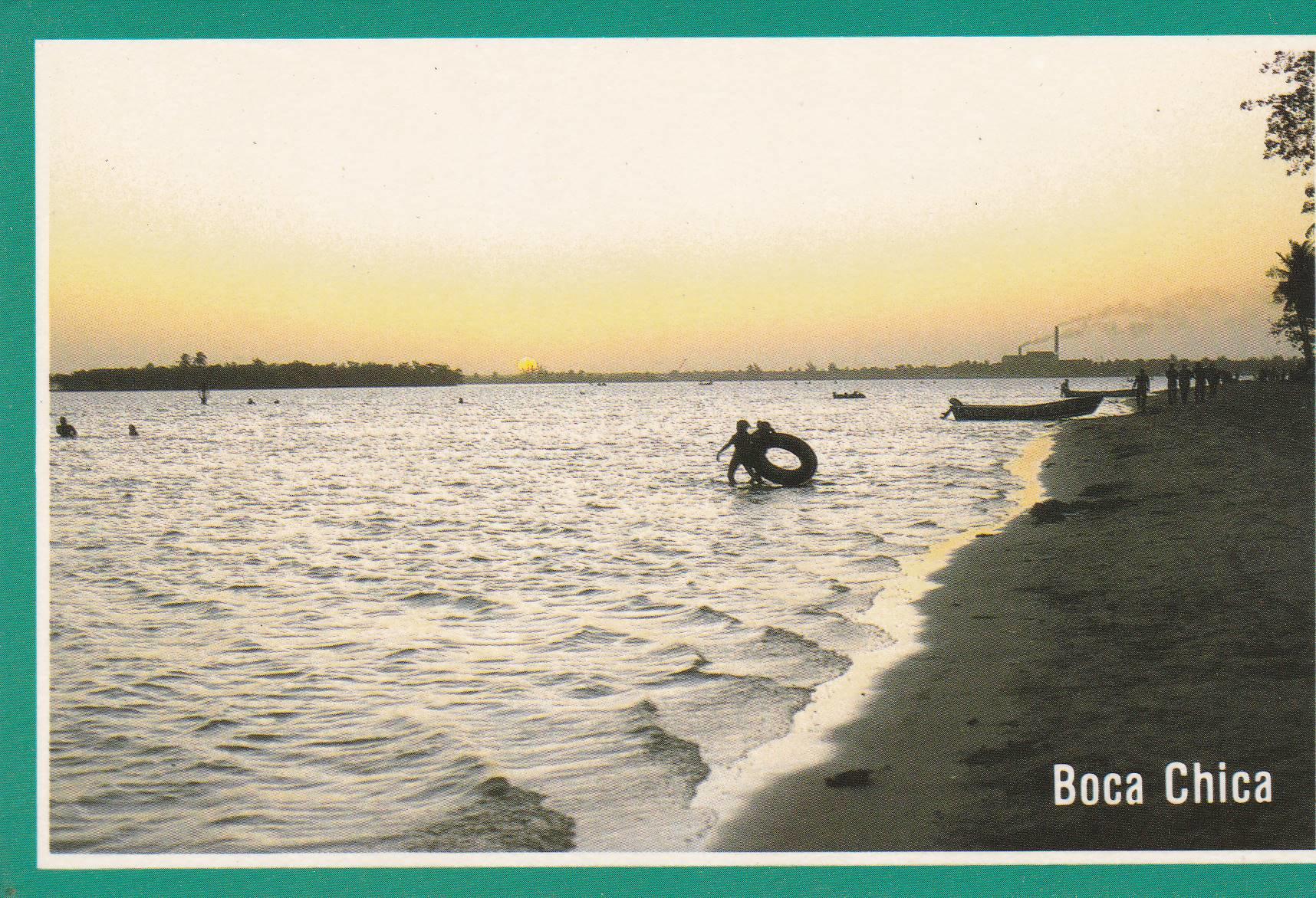 POSTAL B7555: SANTO DOMINGO: BOCA CHICA