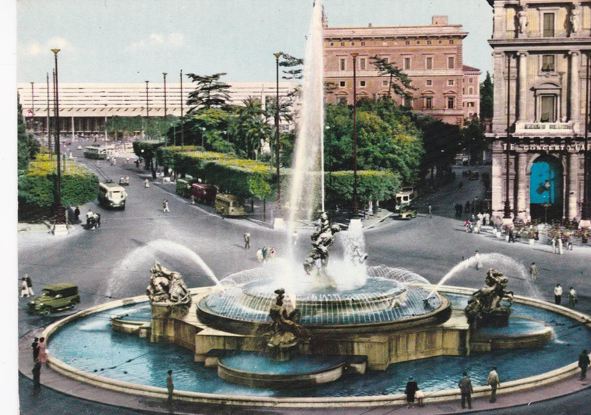 POSTAL B7556: ROMA: PLAZA ESEDRA