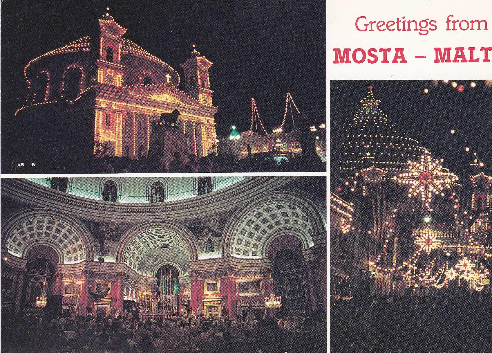 POSTAL B7558: MALTA: DIVERSOS ASPECTOS