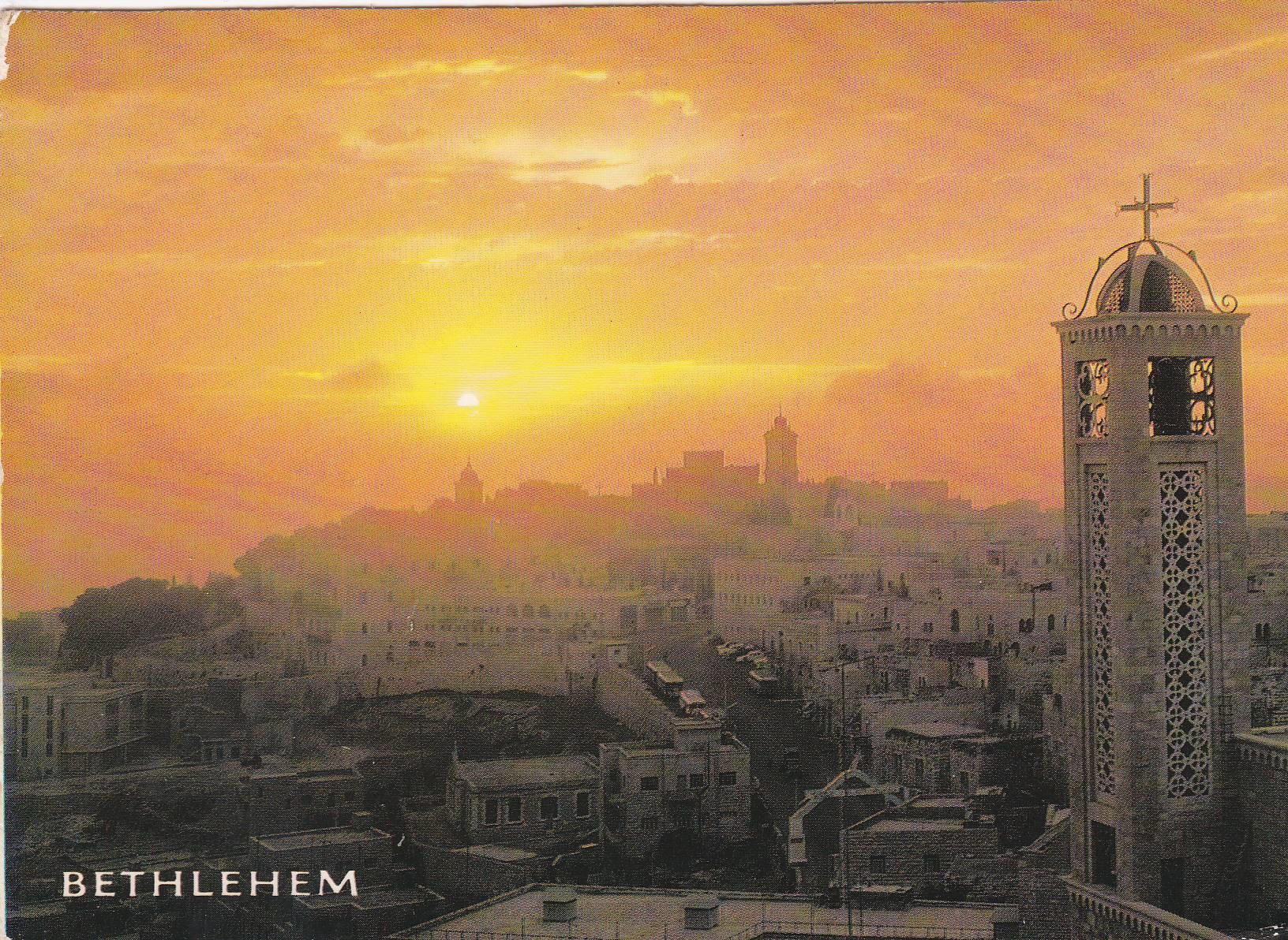 POSTAL B7568: ATARDECER EN BELEN