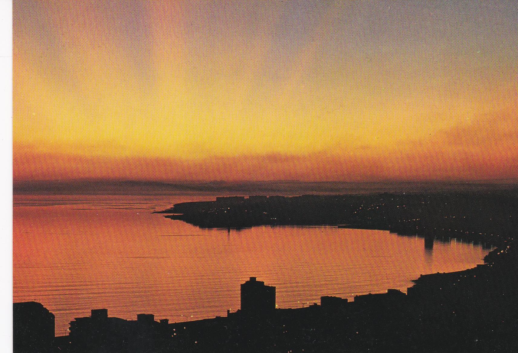 POSTAL B7571: CUBA: AMANECER EN LA HABANA