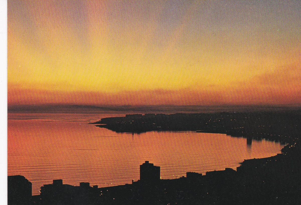 POSTAL B7571: CUBA: AMANECER EN LA HABANA