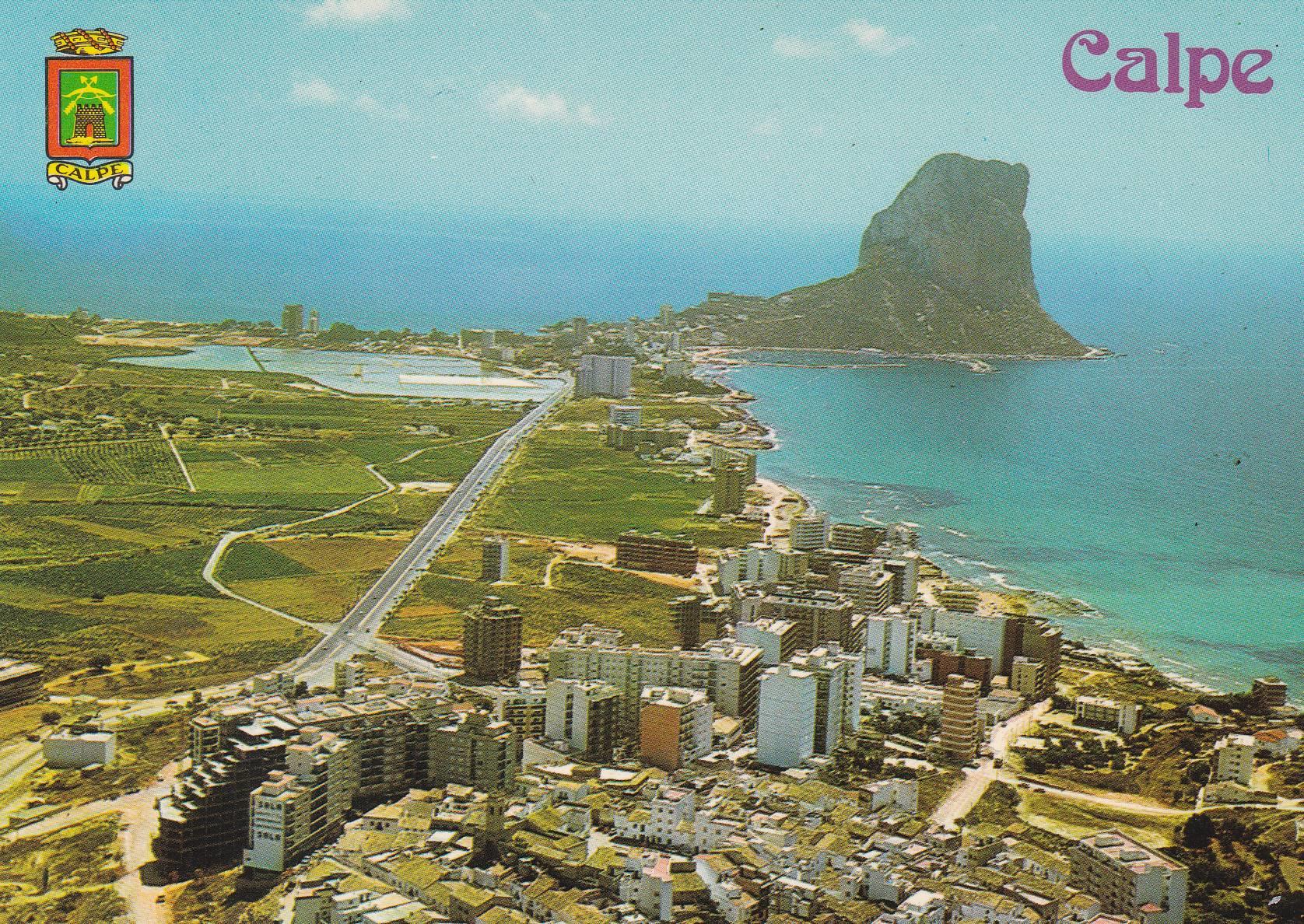 POSTAL B7590: VALENCIA: CALPE