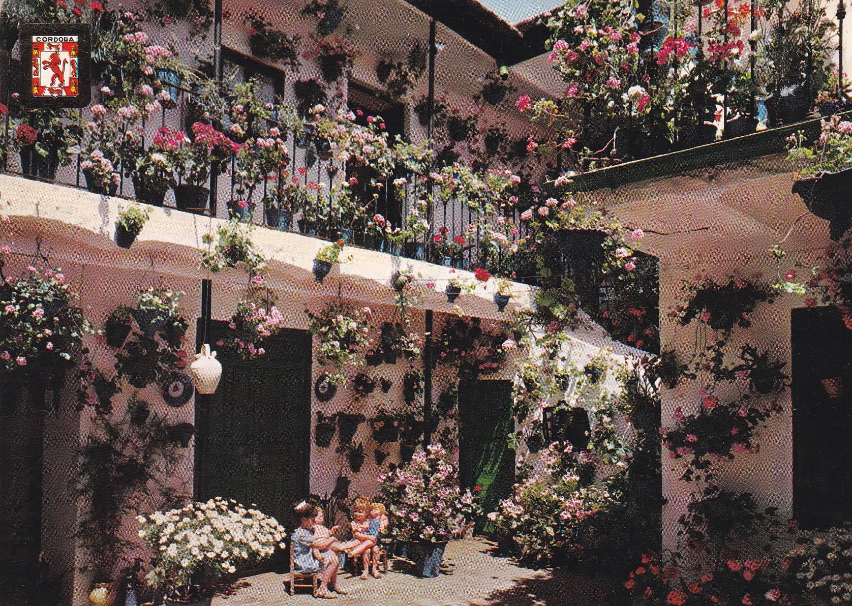 POSTAL B7606: CORDOBA: PATIO CORDOBES