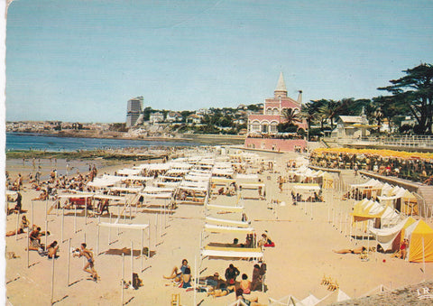 POSTAL B7615: ESTORIA: PRAIA E TAMARIZ