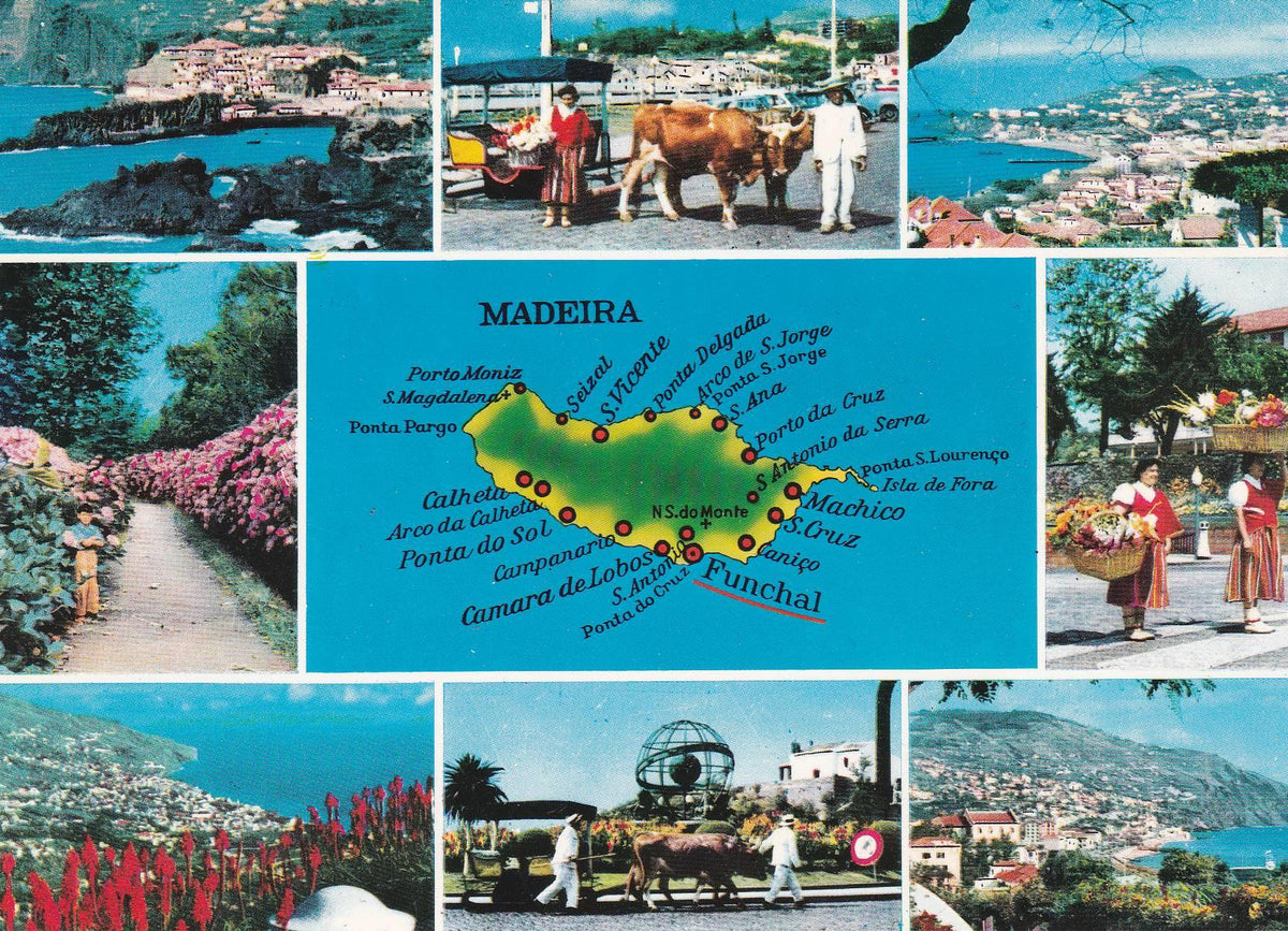 POSTAL B7619: MADEIRA: DIVERSOS ASPECTOS