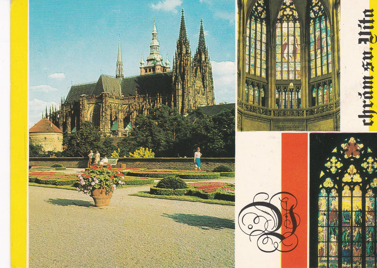 POSTAL B7623: PRAGA: CATEDRAL ST GUY