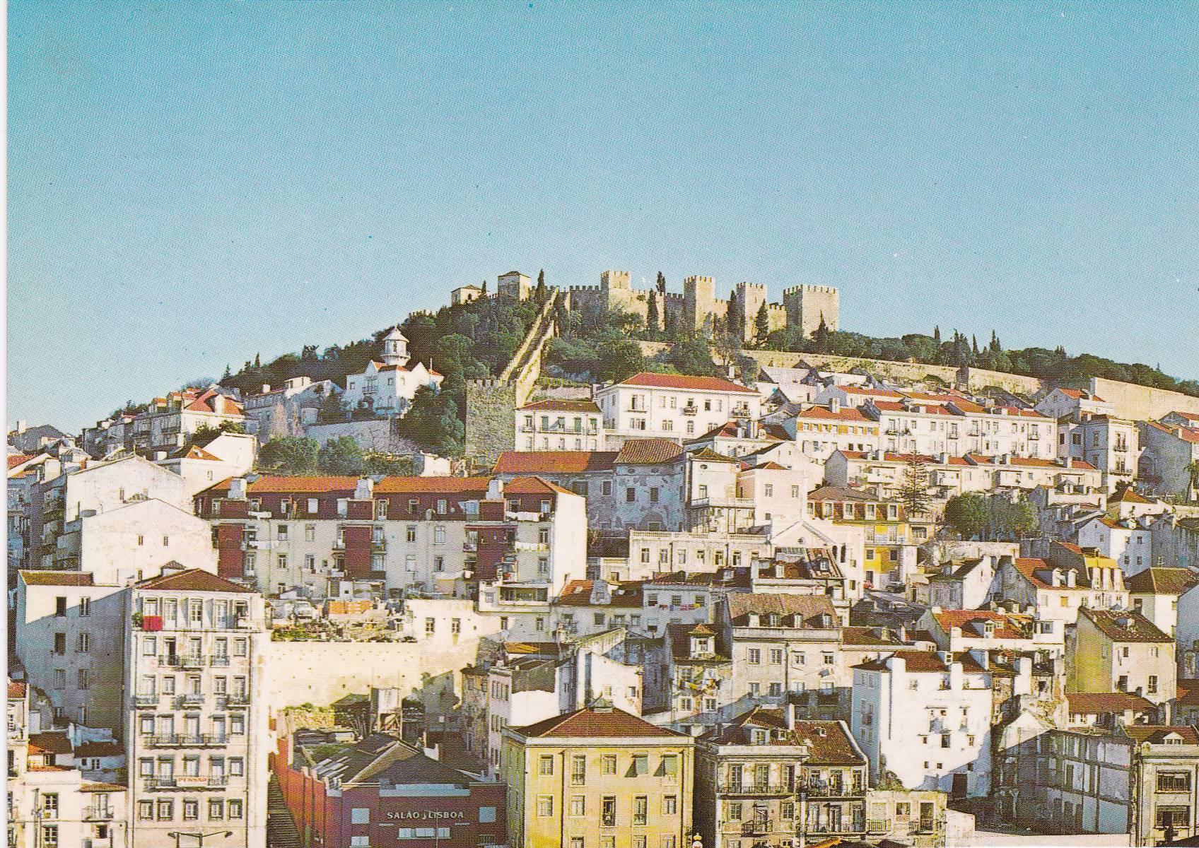 POSTAL B7627: LISBOA: CASTILLO DE SAN JORGE