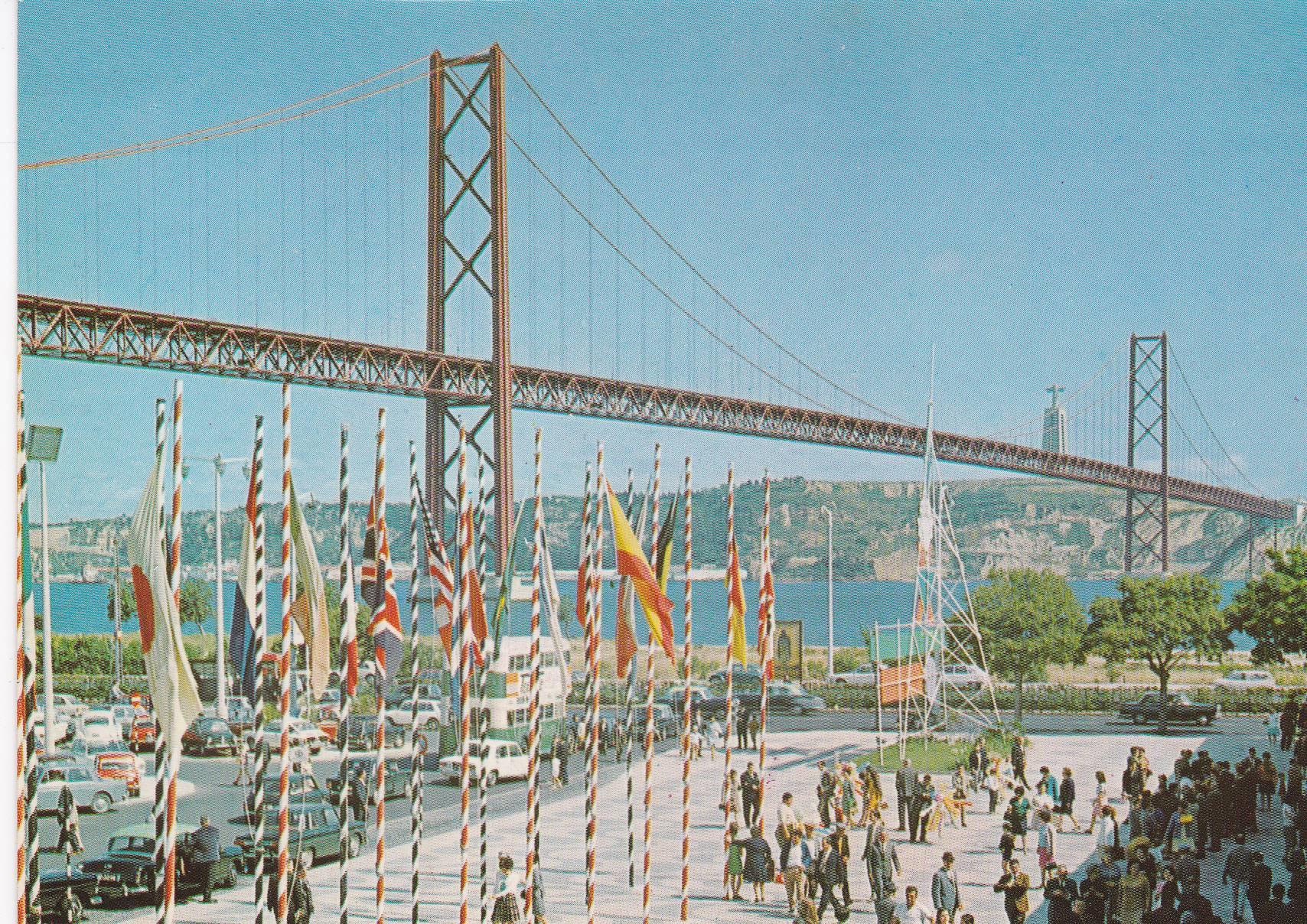 POSTAL B7628: LISBOA: PUENTE DEL RIO TAGUS