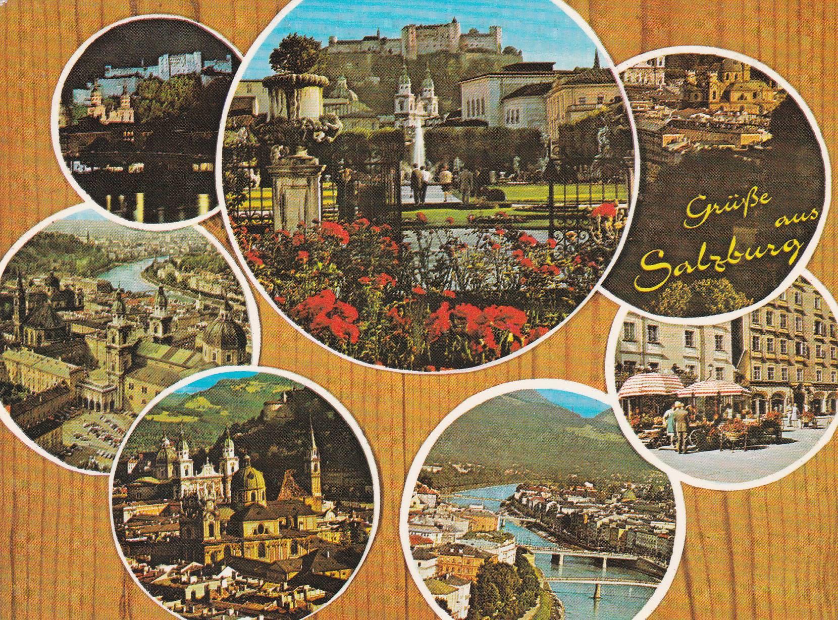 POSTAL B7637: ALEMANIA: SALZBURGO