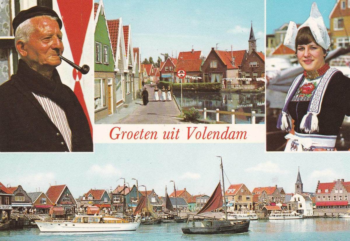 POSTAL B7638: HOLANDA: VOLENDAM