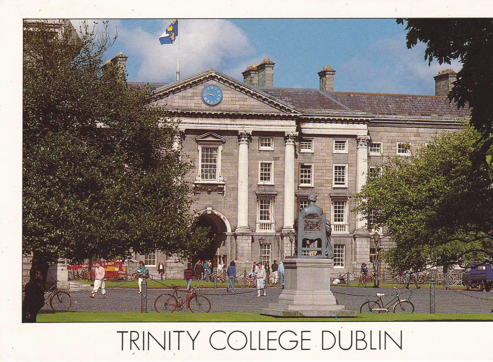 POSTAL B7643: IRLANDA: TRINITY COLLEGE