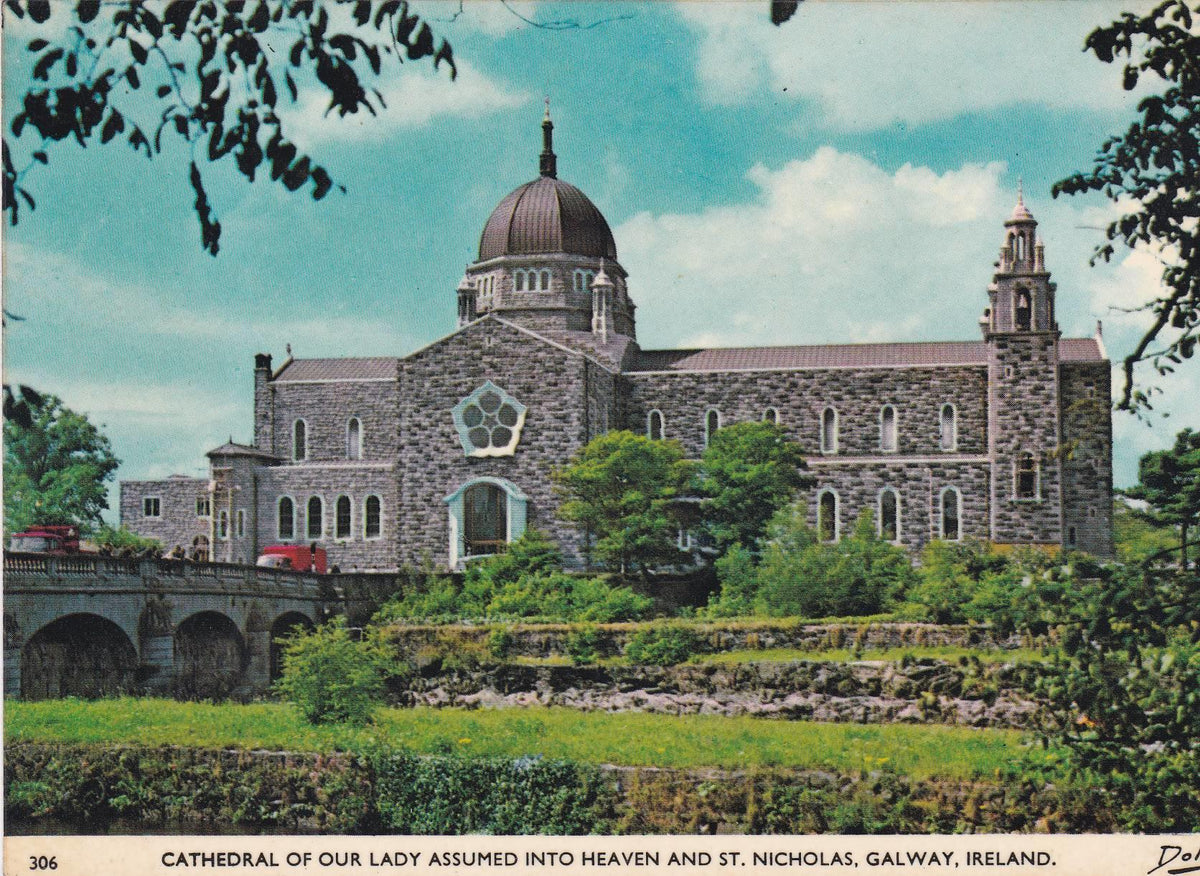 POSTAL B7644: IRLANDA: CATEDRAL DE GALWAY
