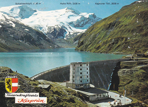 POSTAL B7652: ALEMANIA: TAUERNKRAFTWERKE KAPRUN